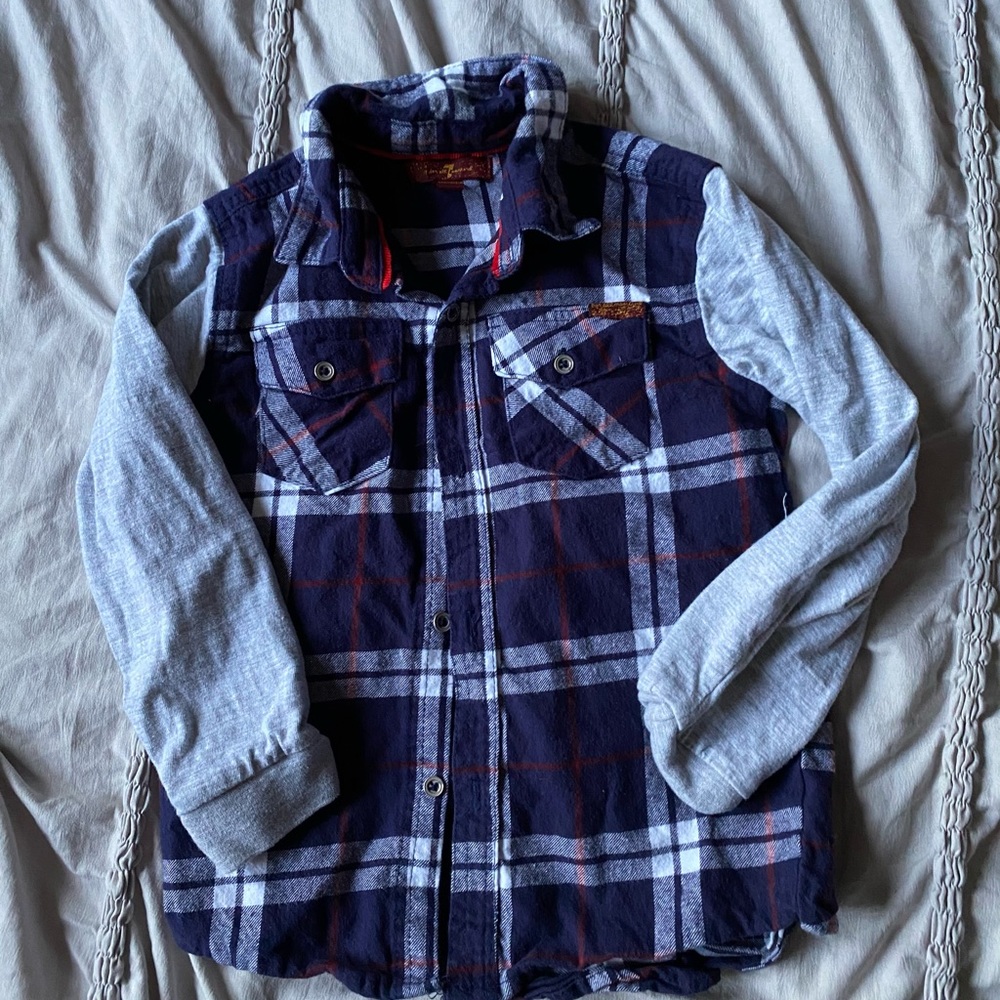 Trendy + Warm Flannel Button-Down